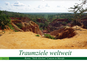 Traumziele weltweit – Kenia: „Hells Kitchen“ Canyon in Marafa (Wandkalender 2022 DIN A2 quer) von Schnoor,  Christian