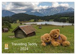 Travelling Teddy 2024 (Wandkalender 2024 DIN A2 quer), CALVENDO Monatskalender von C-K-Images,  C-K-Images