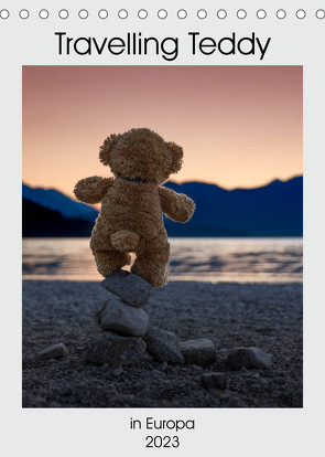 Travelling Teddy in Europa (Tischkalender 2023 DIN A5 hoch) von Kneidinger C-K-Images,  Christian