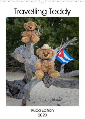 Travelling Teddy Kuba Edition 2023 (Wandkalender 2023 DIN A3 hoch) von Kneidinger C-K-Images,  Christian