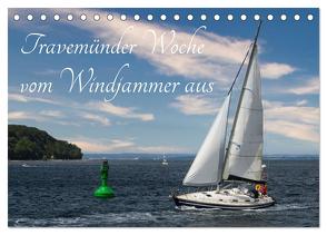 Travemünder Woche vom Windjammer aus (Tischkalender 2024 DIN A5 quer), CALVENDO Monatskalender von Kulisch,  Christiane