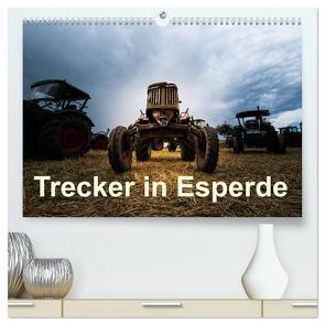 Treckertreff in Esperde (hochwertiger Premium Wandkalender 2024 DIN A2 quer), Kunstdruck in Hochglanz von Assion - Robér Assion,  Photo