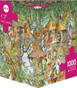 Tree Lodges Puzzle von Paul,  Korky