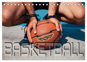 Trendsport Basketball (Tischkalender 2024 DIN A5 quer), CALVENDO Monatskalender von Bleicher,  Renate