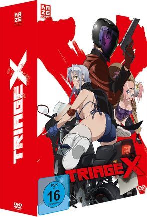 Triage X – DVD 1 + Sammelschuber von Kato,  Takao, Takami,  Akio