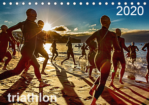 TRIATHLON 2020 (Tischkalender 2020 DIN A5 quer) von Kutsche,  Ingo