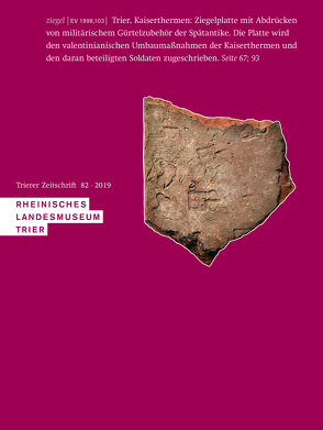 Trierer Zeitschrift 82 2019