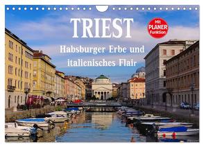 Triest – Habsburger Erbe und italienisches Flair (Wandkalender 2024 DIN A4 quer), CALVENDO Monatskalender von LianeM,  LianeM