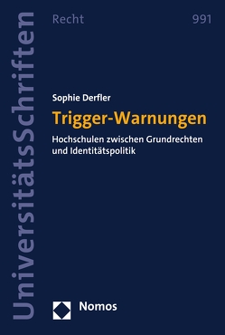 Trigger-Warnungen von Derfler,  Sophie