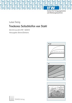 Trockenes Seilschleifen von Stahl von Denkena,  Berend, Tatzig,  Lukas