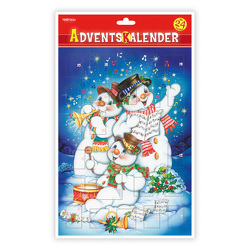 Trötsch Adventskalender Schneemann-Kapelle Adventskalender mit Türchen von Trötsch Verlag GmbH & Co. KG