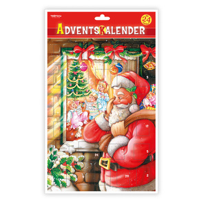 Trötsch Adventskalender Weihnachtsmann am Fenster Adventskalender mit Türchen von Trötsch Verlag GmbH & Co. KG