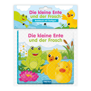 Trötsch Badebuch mit Tierfigur Die kleine Ente und der Frosch