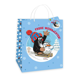 Trötsch Der kleine Maulwurf 3D-Geschenktasche Weihnachten groß von Trötsch Verlag GmbH & Co. KG