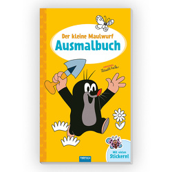 Trötsch Der kleine Maulwurf Ausmalbuch mit Stickern von Trötsch Verlag