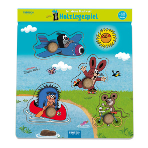 Trötsch Der kleine Maulwurf Holzlegespiel Fahrzeuge von Trötsch Verlag