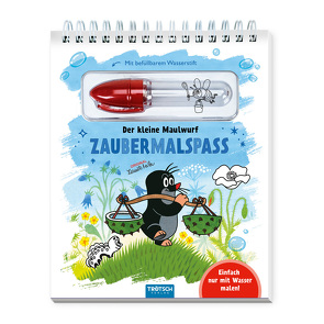 Trötsch Der kleine Maulwurf Zaubermalspaß mit Wasserstift Malblock von Trötsch Verlag