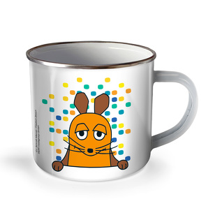 Trötsch Die Maus Emaille Becher Tasse Bunt von Trötsch Verlag GmbH & Co. KG