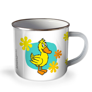 Trötsch Die Maus Emaille Becher Tasse Ente von Trötsch Verlag GmbH & Co. KG