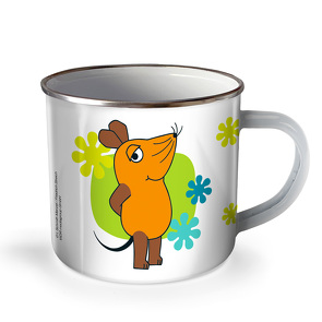 Trötsch Die Maus Emaille Becher Tasse Maus von Trötsch Verlag GmbH & Co. KG