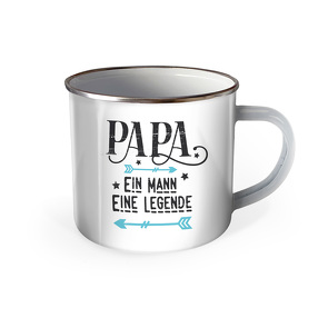 Trötsch Emaille Becher Tasse Papa von Trötsch Verlag GmbH & Co. KG