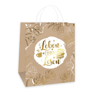 Trötsch Geschenktasche Leben, Lieben, Lesen von Trötsch Verlag