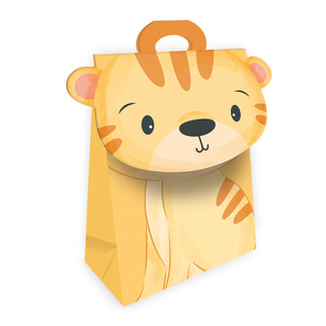 Trötsch Geschenktasche mit Verschluss Tiger von Trötsch Verlag