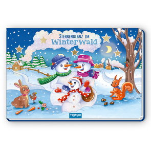 Trötsch Gucklochbuch Sternenglanz im Winterwald von Trötsch Verlag GmbH & Co. KG
