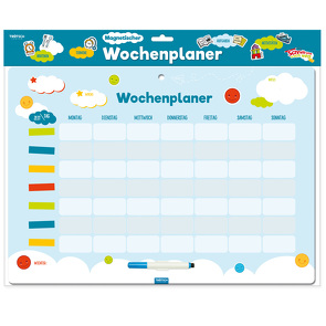 Trötsch Magnetischer Wochenplaner Magnettafel mit Stift und Magneten von Trötsch Verlag GmbH & Co. KG