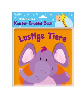 Trötsch Mein kleines Knister Knuddelbuch Lustige Tiere von Trötsch Verlag