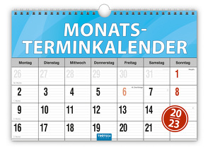 Trötsch Monatsterminer Monatserminkalender 2023 von Trötsch Verlag GmbH & Co. KG