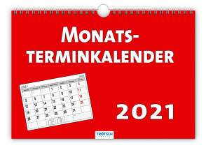 Trötsch Monatsterminkalender 2021