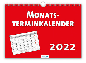 Trötsch Monatsterminkalender 2022