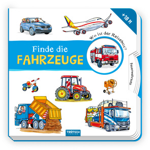 Trötsch Pappbilderbuch Finde die Fahrzeuge von Trötsch Verlag GmbH & Co. KG