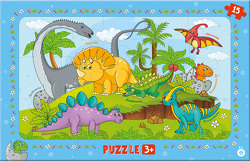 Trötsch Rahmenpuzzle Dinosaurier von Trötsch Verlag GmbH & Co. KG