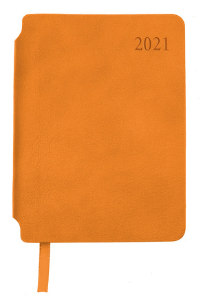 Trötsch Taschenkalender 2021 A6 Orange