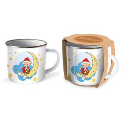 Trötsch Unser Sandmännchen Emaille Becher Tasse Sandmann von Trötsch Verlag