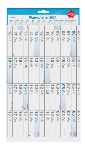 Trötsch Wandtafelplaner 2021