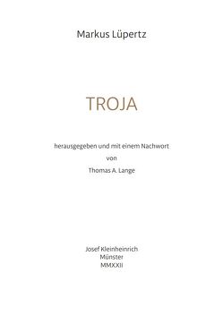 TROJA von Lüpertz,  Markus