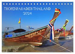 Tropenparadies Thailand 2024 (Tischkalender 2024 DIN A5 quer), CALVENDO Monatskalender von J. Holzinger,  Geza