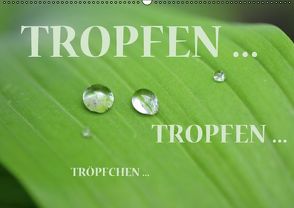 Tropfen … Tropfen … Tröpfchen … (Wandkalender immerwährend DIN A2 quer) von GUGIGEI,  k.A.