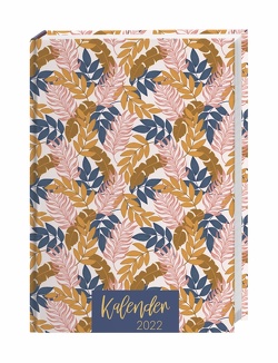 Tropical Leaves Kalenderbuch A5 Kalender 2022 von Heye