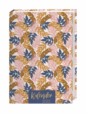 Tropical Leaves Kalenderbuch A5 Kalender 2022 von Heye