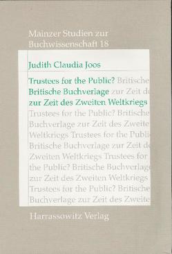 Trustees for the Public? von Joos,  Judith C