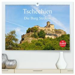 Tschechien – Die Burg Strekov (hochwertiger Premium Wandkalender 2024 DIN A2 quer), Kunstdruck in Hochglanz von Wittstock,  Ralf