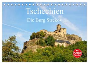 Tschechien – Die Burg Strekov (Tischkalender 2024 DIN A5 quer), CALVENDO Monatskalender von Wittstock,  Ralf