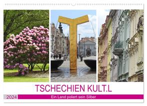 TSCHECHIEN KULT.L (Wandkalender 2024 DIN A2 quer), CALVENDO Monatskalender von Vier,  Bettina