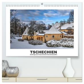 Tschechien – Streifzüge durch faszinierende Kulturlandschaften (hochwertiger Premium Wandkalender 2024 DIN A2 quer), Kunstdruck in Hochglanz von Hallweger,  Christian