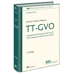 TT-GVO von Pautke,  Stephanie, Schultze,  Jörg Martin, Wagener,  Dominique S