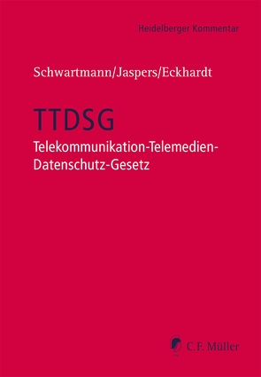 TTDSG – Telekommunikation-Telemedien-Datenschutz-Gesetz von Bender,  Rolf, Benedikt,  Kristin, Brauer,  Marc, Burkhardt,  Lucia, Büttgen,  Peter, Eckhardt,  Jens, Hanloser,  Stefan, Hermann,  Maximilian, Hermerschmidt,  Sven, Janik,  Viktor, Jaspers,  Andreas, Keppeler,  Lutz Martin, Kocks,  Sebastian, Lepperhoff,  Niels, Menz,  Konrad, Mühlenbeck,  Robin Lucien, Reif,  Yvette, Ritter,  Steve, Schwartmann,  Rolf, Steinbach,  Clemens, Weiß,  Rebekka, Weiß,  Steffen, Zippel,  Christoph